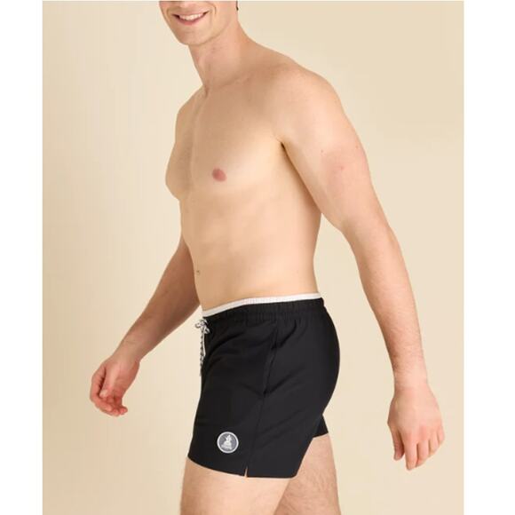 Chubbies Black The Under the Capes Lined Classic Swim Trunk Size S - Picture 11 of 12